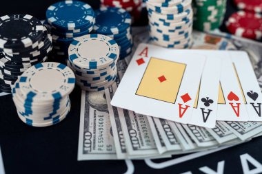 Live casino dashboard with multiple game tables